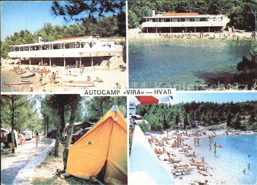 Hvar autocamp vira and - autocamp, beach